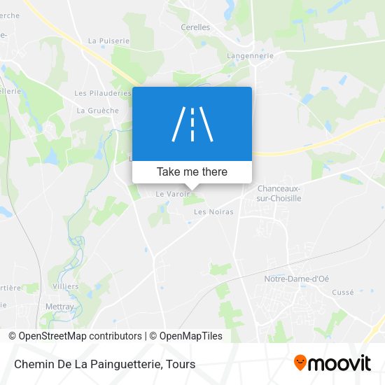 Chemin De La Painguetterie map