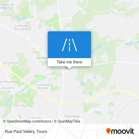 Rue Paul Valéry map