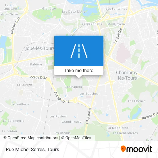 Rue Michel Serres map