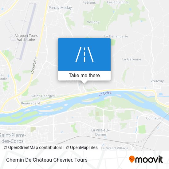 Chemin De Château Chevrier map