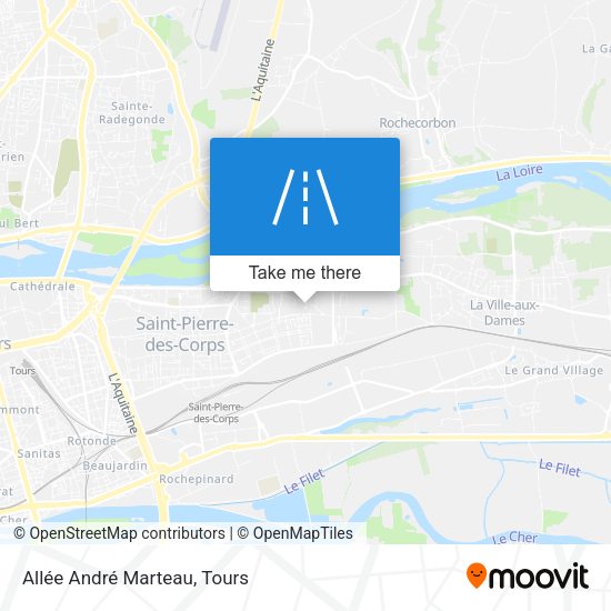 Allée André Marteau map