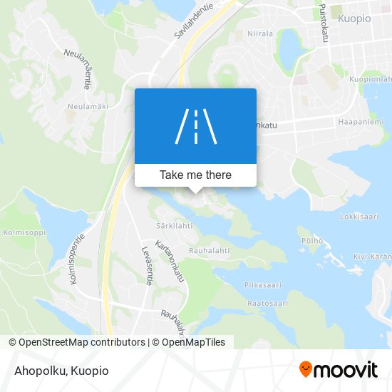 Ahopolku map