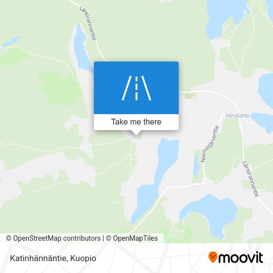Katinhännäntie map