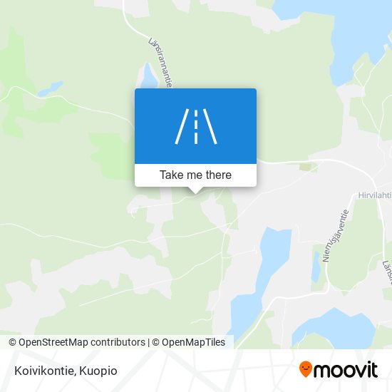 Koivikontie map