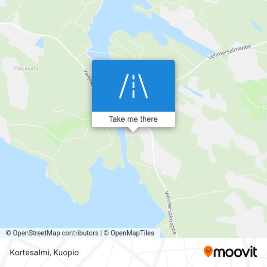 Kortesalmi map