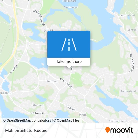 Mäkipirtinkatu map