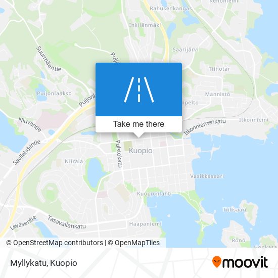 Myllykatu map