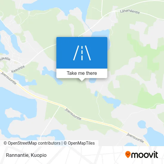 Rannantie map