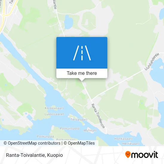 Ranta-Toivalantie map