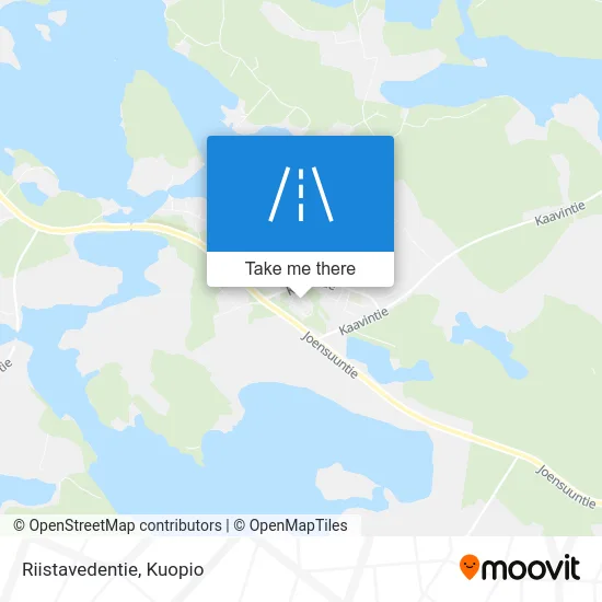 Riistavedentie Road map