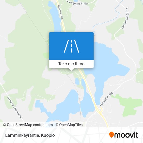 Lamminkäyräntie map