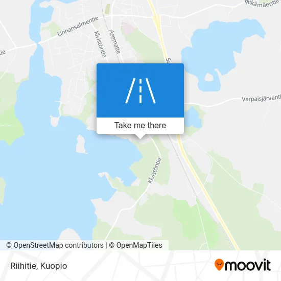 Riihitie Road map