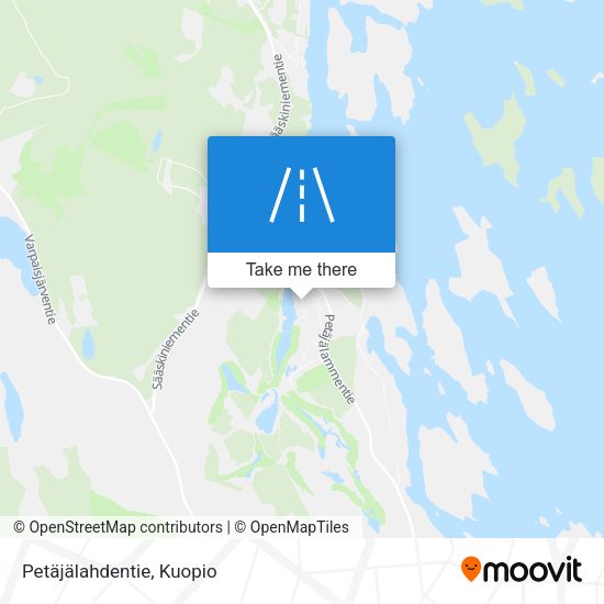 Petäjälahdentie map