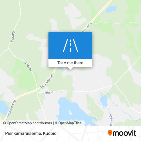 Pienkämäräisentie map