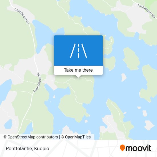 Pönttöläntie map