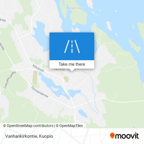 Vanhankirkontie map