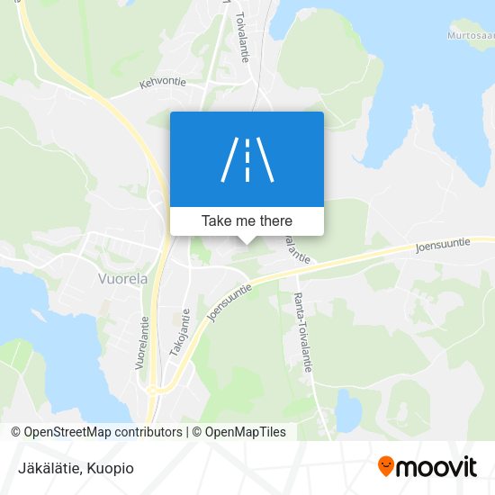 Jäkälätie map