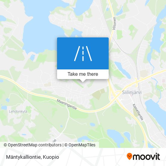 Mäntykalliontie map