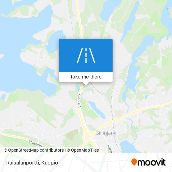 Räisälänportti map