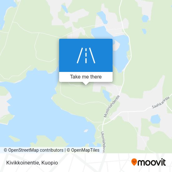 Kivikkoinentie map