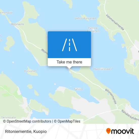 Ritoniementie Road map