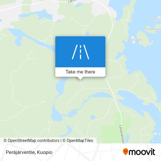 Peräjärventie map