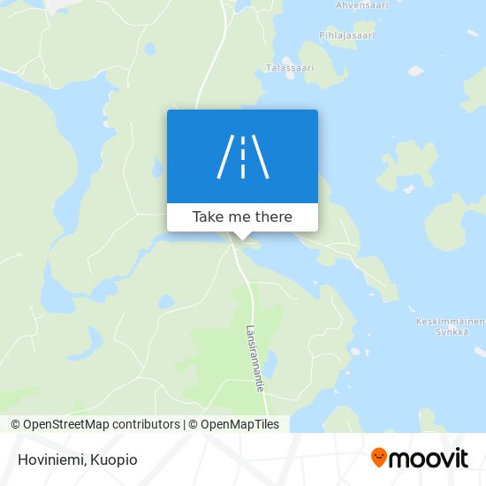 Hoviniemi map