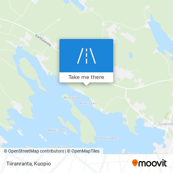 Tiiranranta map