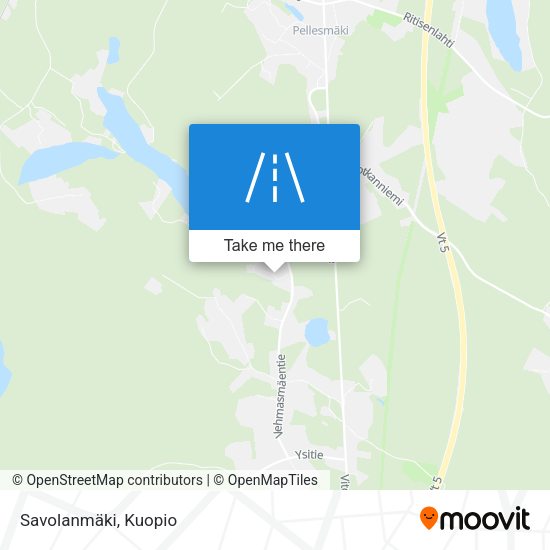 Savolanmäki map