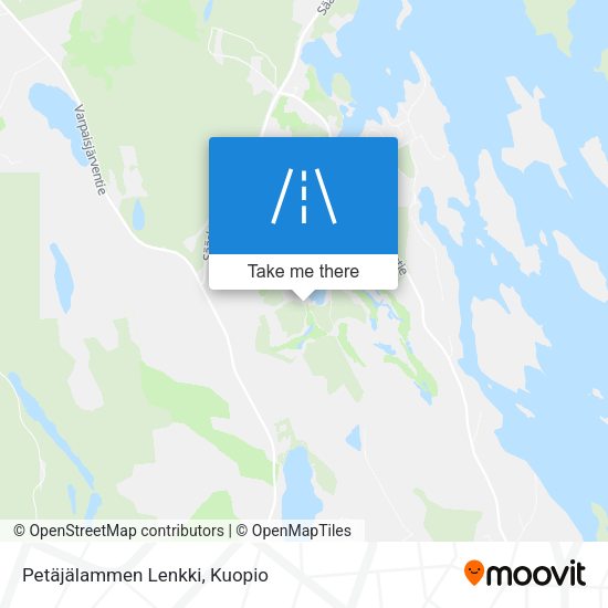 Petäjälammen Lenkki map
