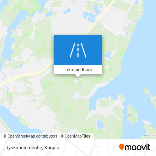 Jynkänniementie map