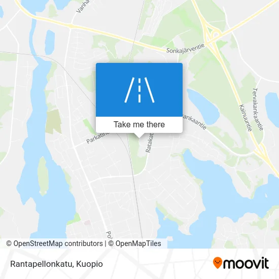 Rantapelto Street map