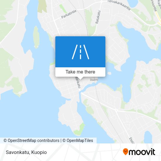 Savonkatu map