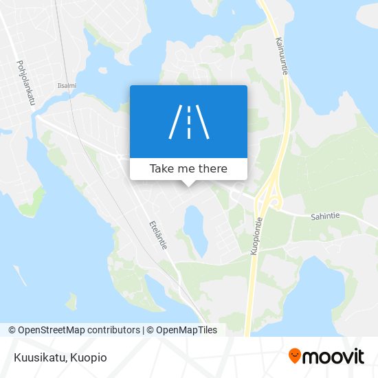 Kuusikatu map