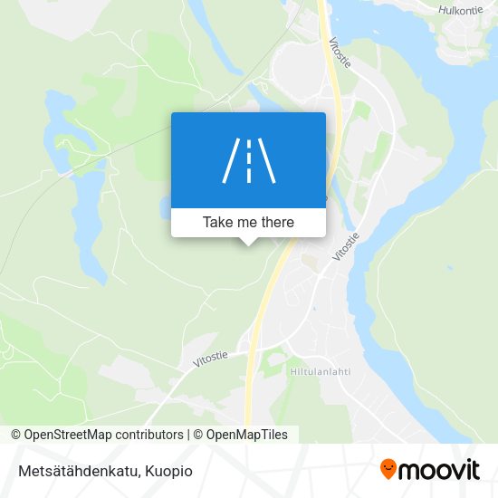 Metsätähdenkatu map