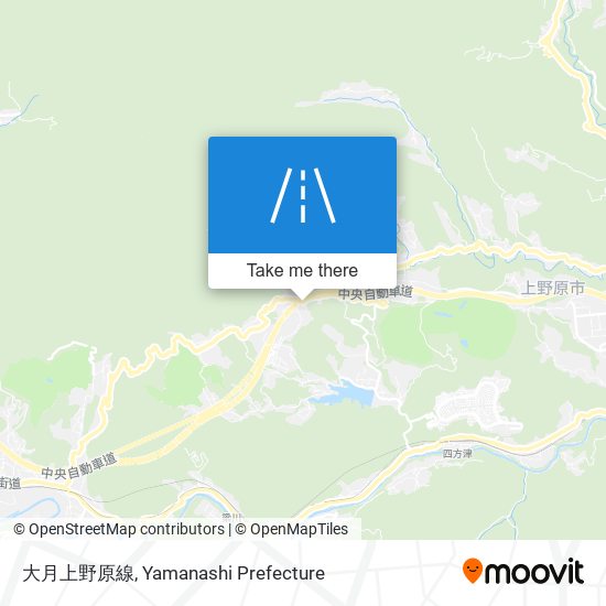 大月上野原線 map