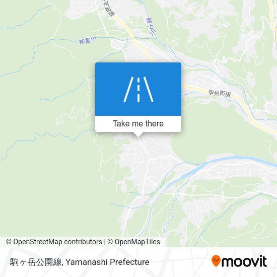 駒ヶ岳公園線 map