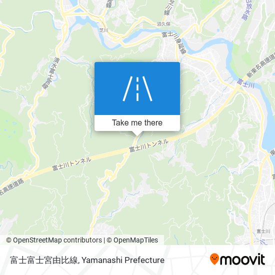 富士富士宮由比線 map