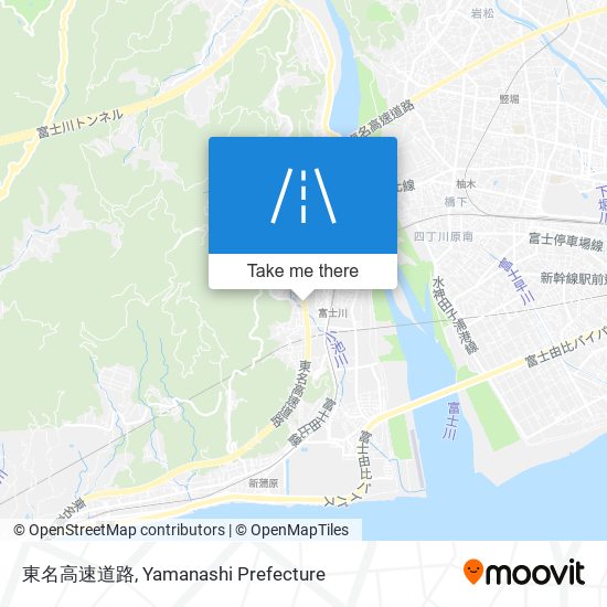 東名高速道路 map