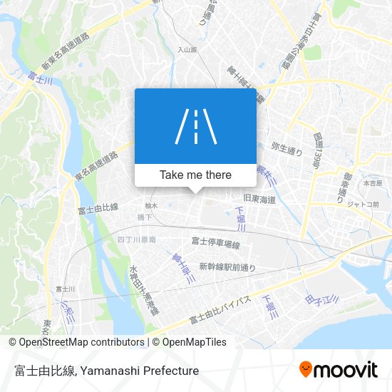 富士由比線 map