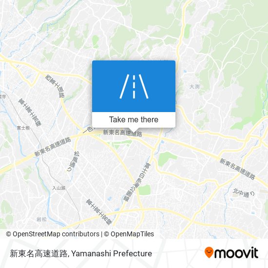 新東名高速道路 map