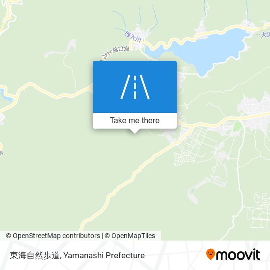 東海自然歩道 map