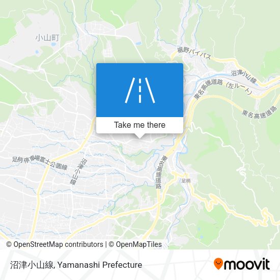 沼津小山線 map