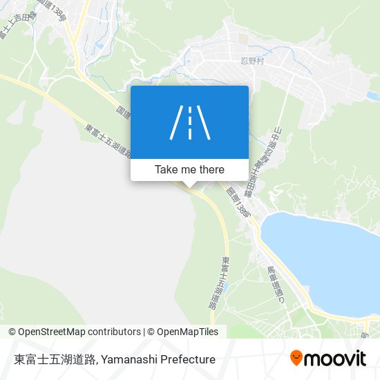 東富士五湖道路 map