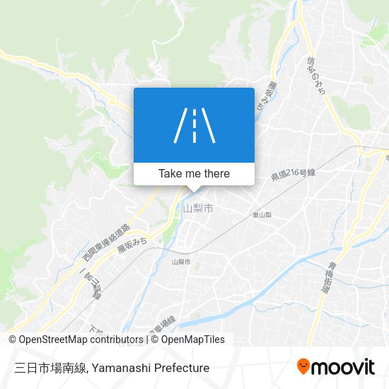 三日市場南線 map