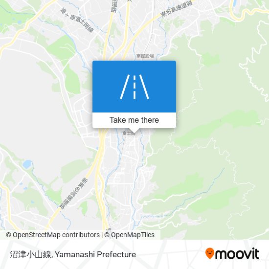 沼津小山線 map
