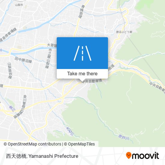 西天徳橋 map