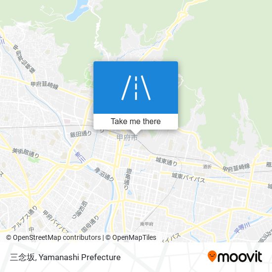 三念坂 map