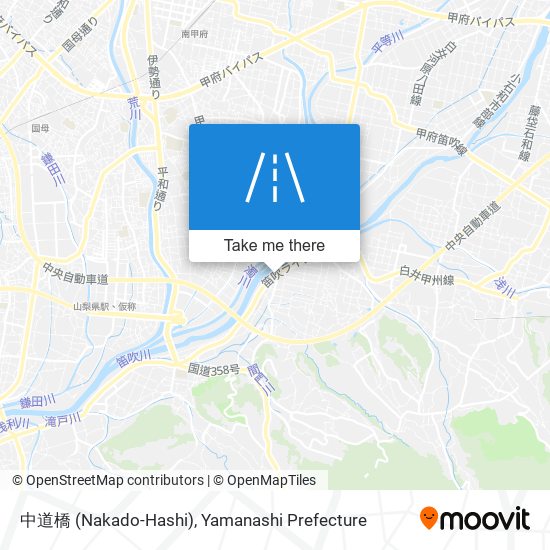 中道橋 (Nakado-Hashi) map
