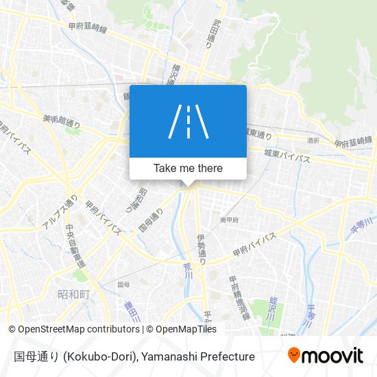国母通り (Kokubo-Dori) map